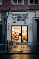exterior barberia the art of shaving
