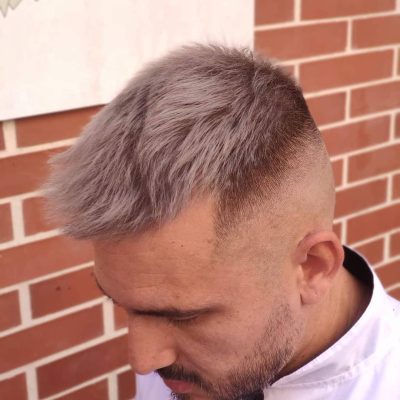 coloracion pelo Barberia Peluqueria LEDO