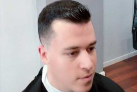 corte caballero Barberia Cesar Valdivia