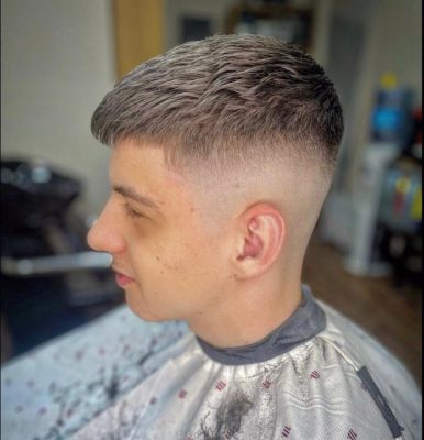 corte caballero barberia Gelos Barber Shop