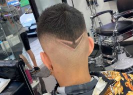 corte con diseño barberia Elegante Stylo