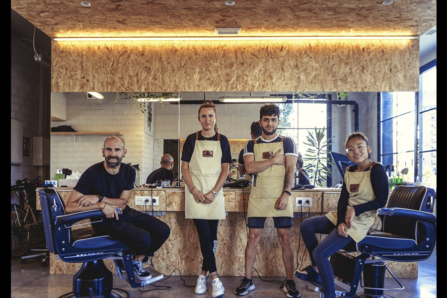 equipobarber tximak peluqueros
