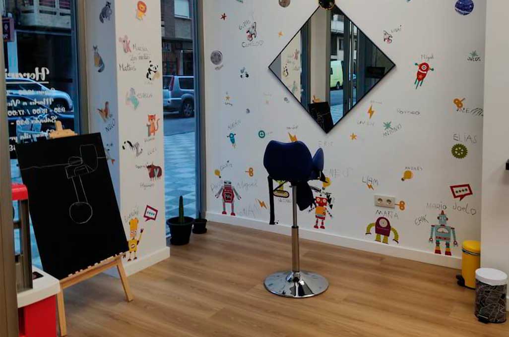 espacio ninos Skills barber by Raquel Alfaro