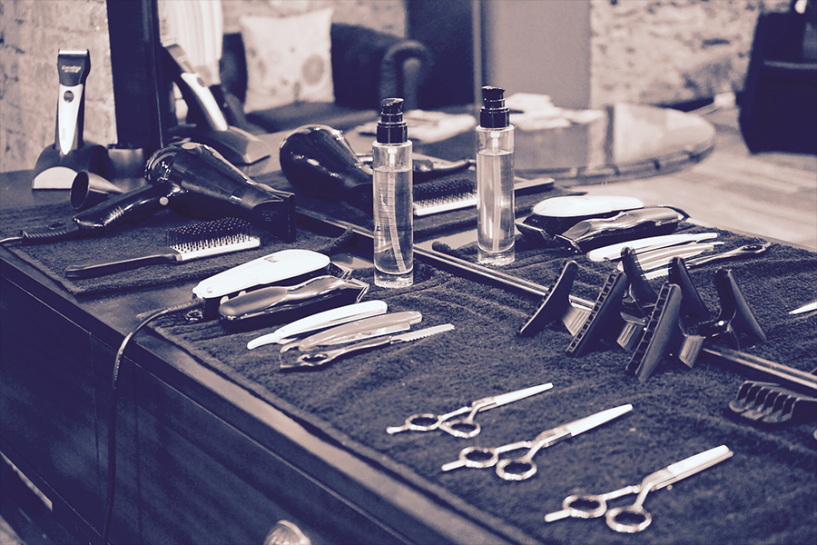 implementos calbarber peluqueros