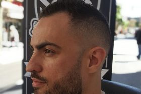 perfilado barba negra bcn peluqueros