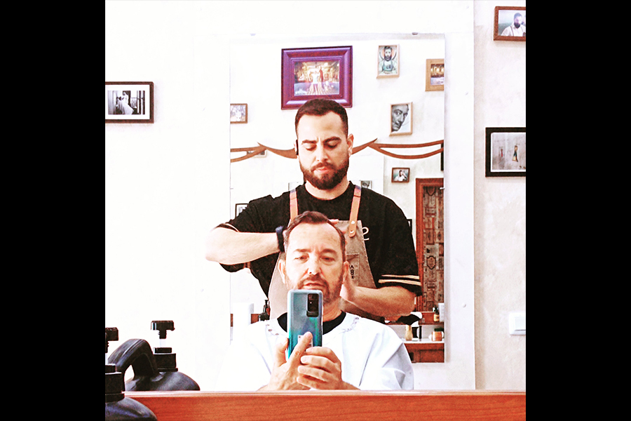 barber izquierdo barberia
