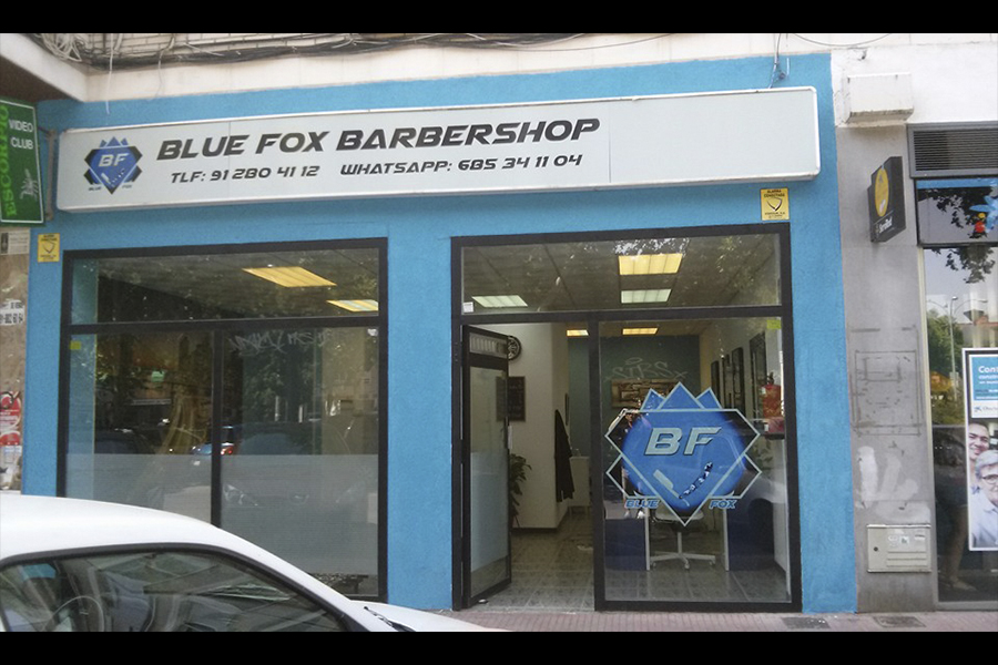 barberia bluefox peluqueros