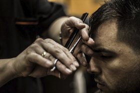 barberia oldschool corte tijeras