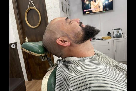 corte barbajo jonh peluqueros