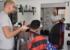 corte cabalero Barberia del Estrecho