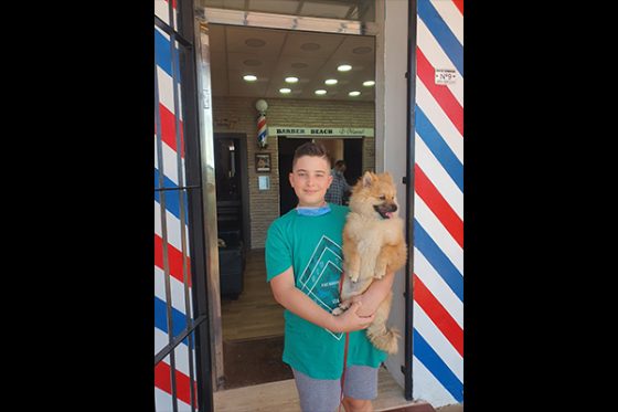 corte niño barrosa barber