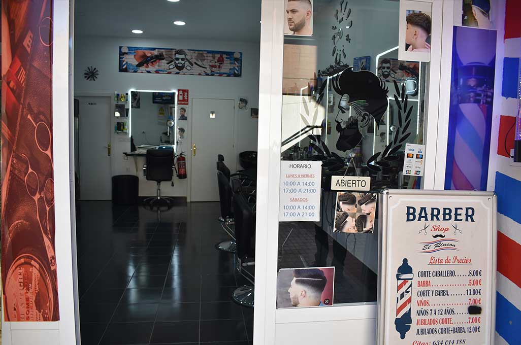 entrada Barberia El rincon