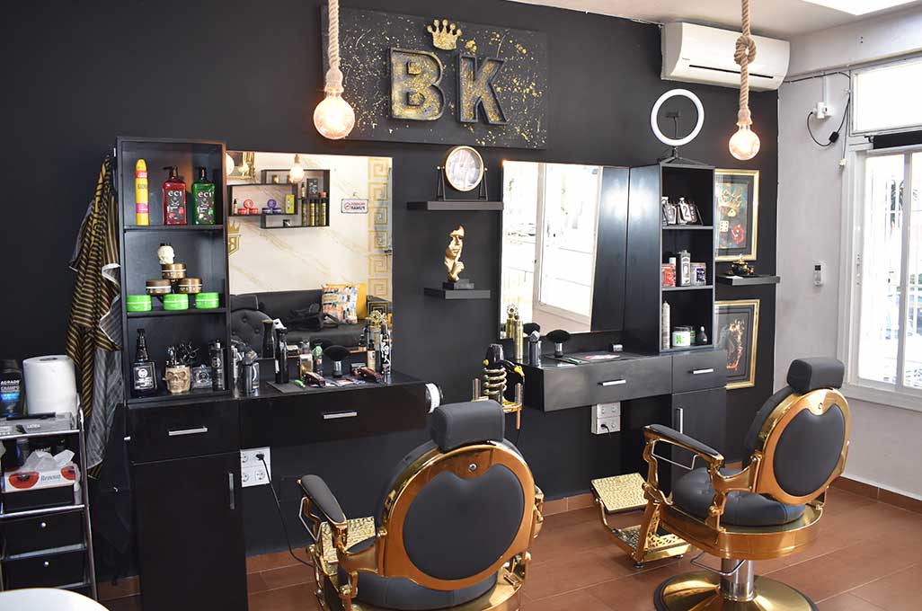 espacio trabajo Barber King
