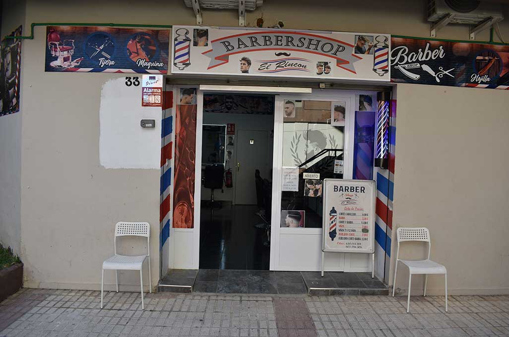 fachada Barberia El rincon