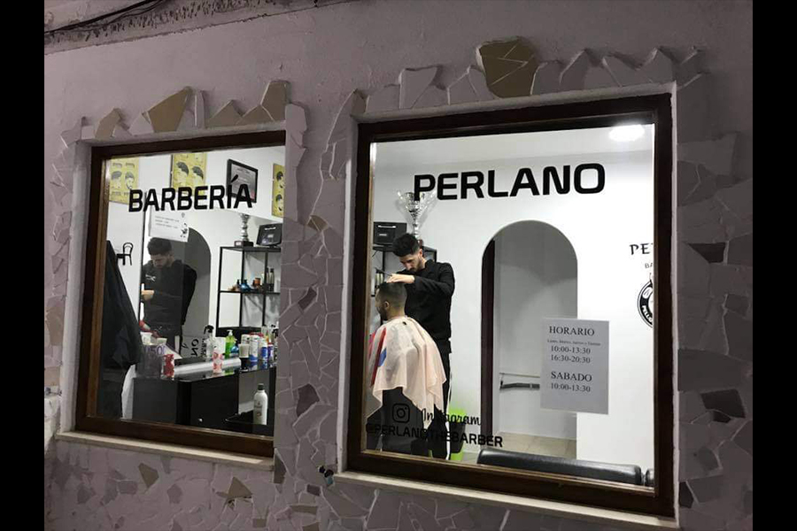 principal perlano barberia peluqueros