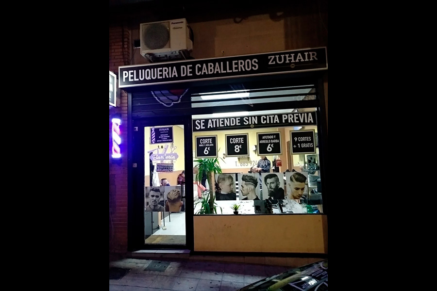 barberia peluqueria de caballeros zuhair