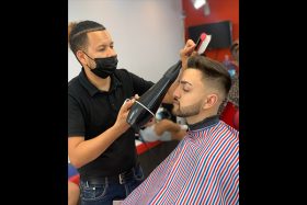 corte cepillado barberia maquina