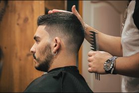 corte degradado barbaro barberia clasica