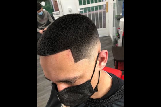 corte degradado barberia Luxury fade studio