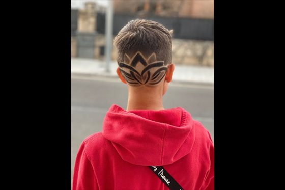 corte diseño c and d barber's