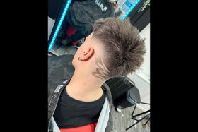 corte estilo barberia Luxury fade studio