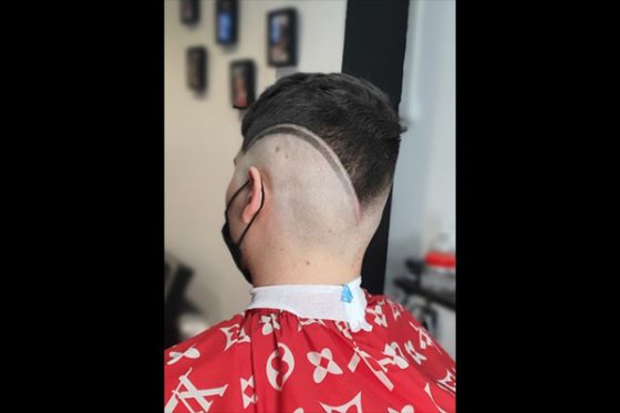 corte estilo linea MB barberstudio