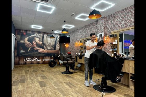 corte perfilado The Boss Barber Shop