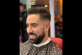 corte perfilado barba barberia maquina