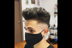 corte rapado barberia caballeros