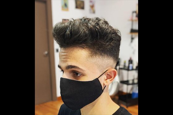 corte rapado barberia caballeros