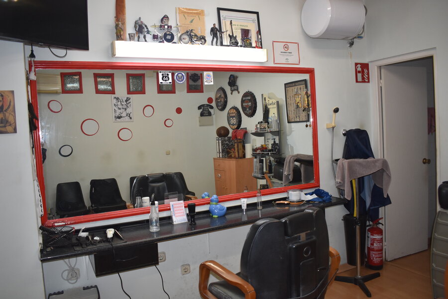 espacio de trabajo barberia jose