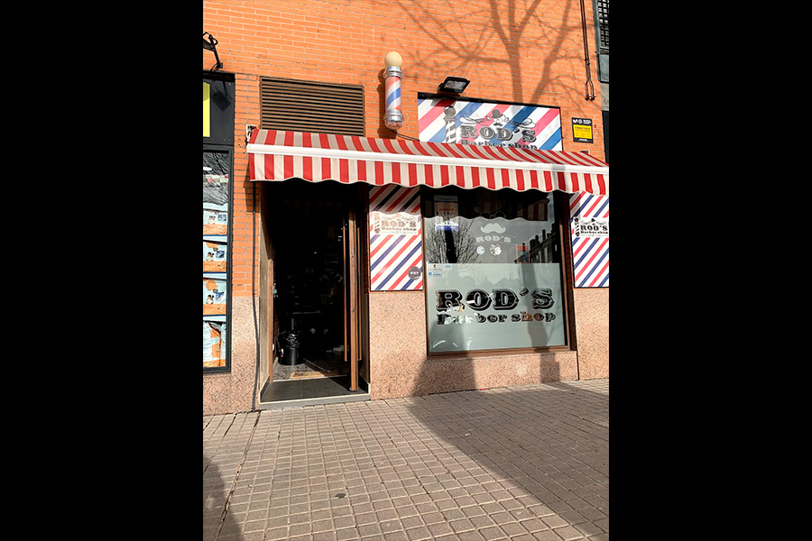 fachada barberia rods