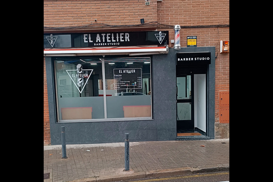 fachada el atelier barber studio