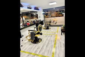 interior house of barbershoop