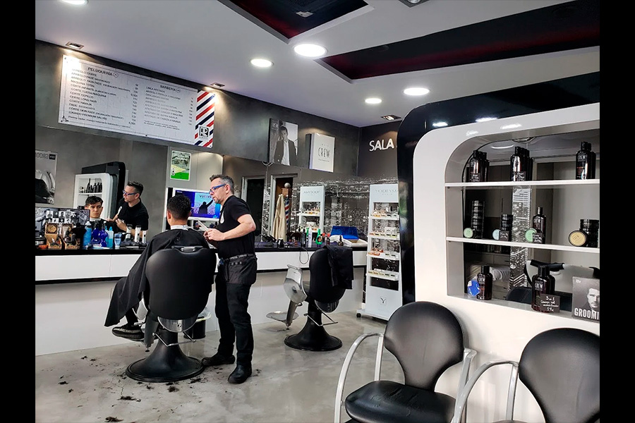 interior peluqueria alberto