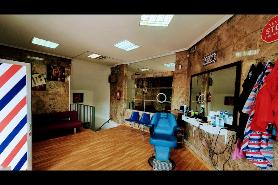 interior posi babershop