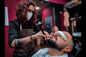 perfilado de barba