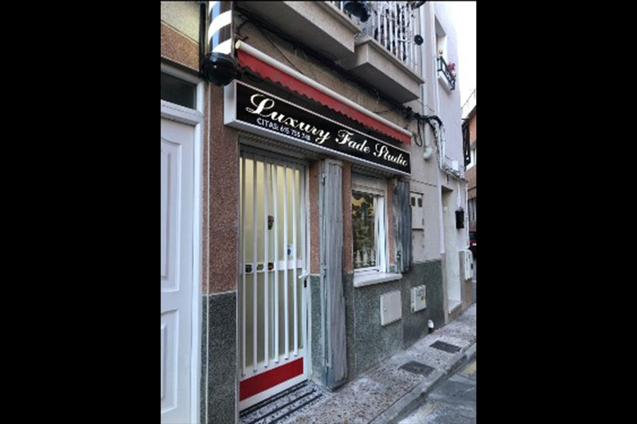 principal barberia Luxury fade studio