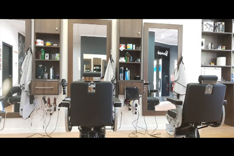 principal barbería empire interior