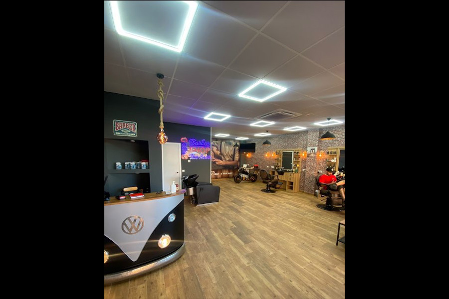 principal interior The Boss Barber Shop