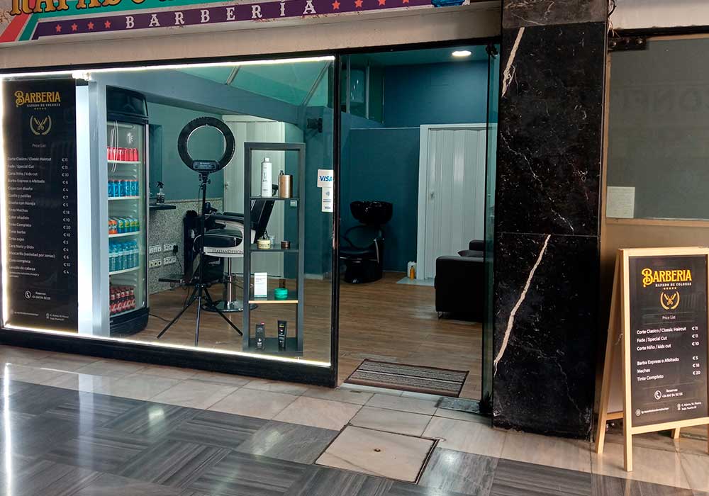 Barberia Hair salon Andrés Arjona