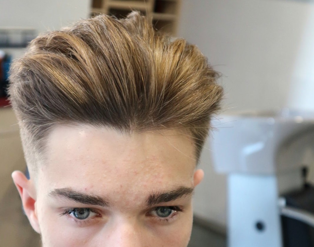 Mechas marrones para hombres