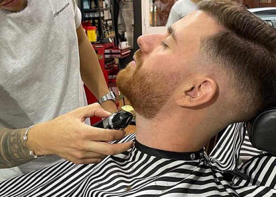 arreglo de barba Peluqueria y barberia Tijeras de Triana