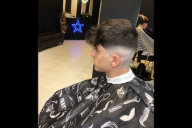 corte Barber shop el ojillo cabello