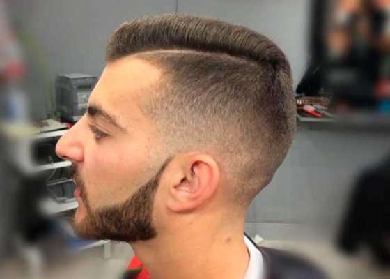 corte con diseño barbería los remedios