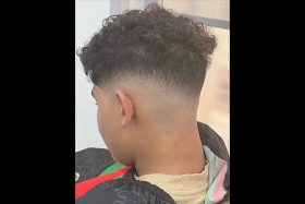 corte curly abdel barbershop