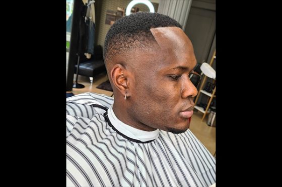 corte degradado Barberia la colombiana