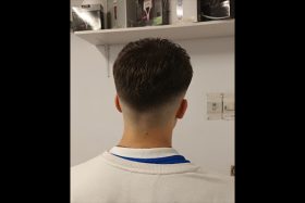 corte degradado JAIZKI BARBERSHOP