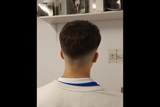 corte degradado JAIZKI BARBERSHOP