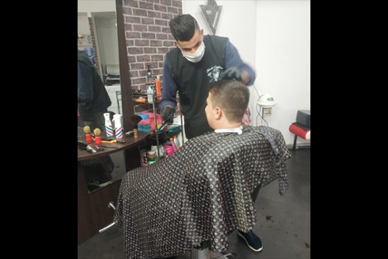 corte degradado Peluqueria stylo